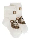 Dolce & Gabbana Logo-print Detail Socks In White