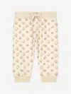 Dolce & Gabbana Baby Moon And Star Joggers In Beige