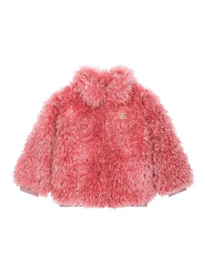 Dolce & Gabbana Kids' Chaqueta Casual - Rosado In Pink