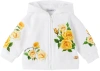 DOLCE & GABBANA BABY WHITE FLORAL HOODIE