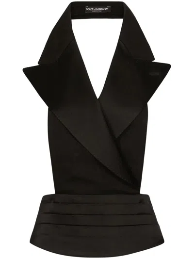 DOLCE & GABBANA BACKLESS TOP