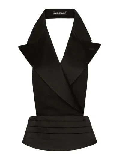 DOLCE & GABBANA TOP - NEGRO