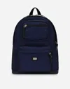 Dolce & Gabbana Backpack With Dolce&gabbana Logo In Black