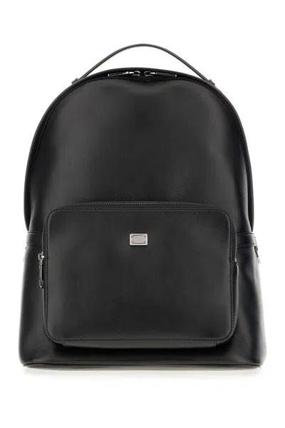 Dolce & Gabbana Backpack Bags In Black