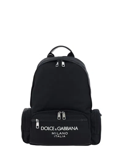Dolce & Gabbana Backpacks In Black