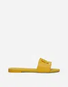 Dolce & Gabbana Bianca Dg-logo Slides In Multi