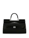 Dolce & Gabbana Kim Dolcegabbana Sicily Patent Bag In Nero