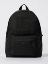 Dolce & Gabbana Logo-embossed Backpack In Black