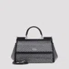 Dolce & Gabbana Bag In Nero Crystal