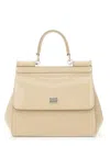 Dolce & Gabbana Sicily Handbag In Beige