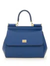 Dolce & Gabbana Dolce&gabbana Blue Royal Sicily Small Handbag In Blue