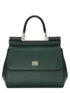 Dolce & Gabbana Medium Sicily Handbag In Green
