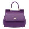 Dolce & Gabbana Large Shoulder Bag Gold-tone Hardware