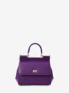 Dolce & Gabbana Large Shoulder Bag Gold-tone Hardware