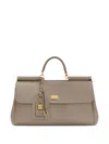 Dolce & Gabbana Women Sicily Leather Tote Bag