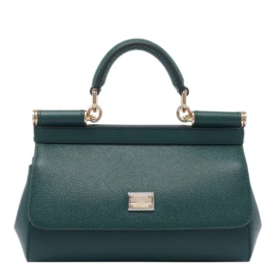 Dolce & Gabbana Dolce&gabbana Women Small Sicily Handbag In Green