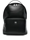 Dolce & Gabbana Logo-plaque Backpack In Black
