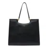 Dolce & Gabbana Mini Leather Shopping Handbag In Black
