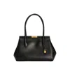 Dolce & Gabbana Small Marlene Palmellato Leather Bag In Black