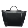 Dolce & Gabbana Dolce&gabbana Black Fabric And Leather Tote Bag In Black