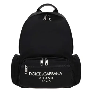 Dolce & Gabbana Backpacks In Black