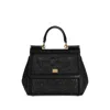 Dolce & Gabbana Black Tote Bags In Black