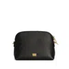 Dolce & Gabbana Zipped Clutch Bag In Black