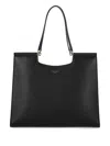 Dolce & Gabbana Large Sicily Calf Leather Tote Bag In Black