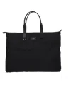 Dolce & Gabbana Structured Tote Bag With Metal Hardware And Top Handles In Black