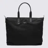 Dolce & Gabbana Structured Tote Bag With Metal Hardware And Top Handles In Black