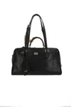 Dolce & Gabbana Vittoria Handbag With Top Handles And Strap In Black