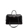 Dolce & Gabbana Calf Leather Shoulder Bag Vittoria Model In Black