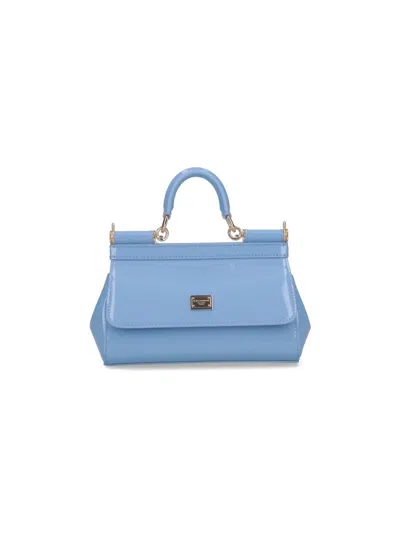 Dolce & Gabbana Shoulder Bags In Blue