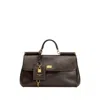 Dolce & Gabbana My Sicily Medium Tote Bag With Handle In Brown