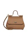 Dolce & Gabbana Women Sicily Medium Leather Handbag In Multi