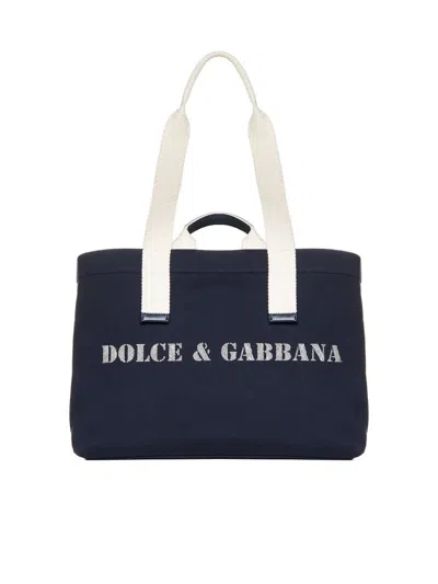 Dolce & Gabbana Bags In Dg Bco Fdo Blu