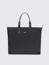 Dolce & Gabbana Structured Tote Bag With Metal Hardware And Top Handles In Black