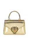 Dolce & Gabbana 'devotion' Heart Chain Cross-body Bag In Gold