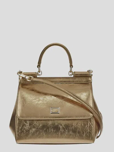 Dolce & Gabbana Bags In Gold
