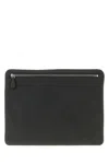 Dolce & Gabbana Rectangular Smooth Fabric Evening Clutch In Gray