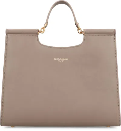 Dolce & Gabbana Shopping Sicily Small In Grey