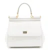 Dolce & Gabbana Medium Sicily Dauphine Leather Bag