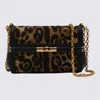Dolce & Gabbana Marlene City Mini Bag With Thread Embroidery In Black