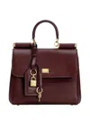 Dolce & Gabbana Medium Sicily Padlock-embellished Leather Handbag In Multi