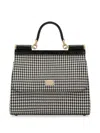 Dolce & Gabbana Sicily Handbag In Pied Poule
