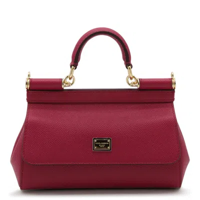 Dolce & Gabbana Bags Red In Burgundy