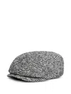 Dolce & Gabbana Multicolor Textured Flat Hat In Multi