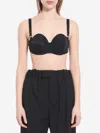 Dolce & Gabbana Balconette Bra Top In Black