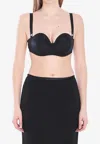 Dolce & Gabbana Balconette Bra Top In Black