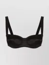 Dolce & Gabbana Balconette Bra With Adjustable Straps And Scalloped Edges